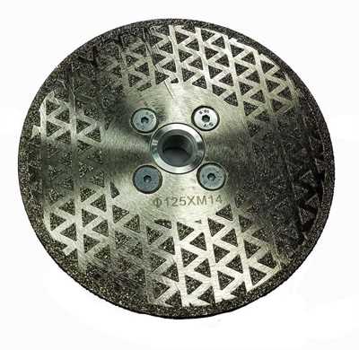 Универсальный шлифовально-отрезной алмазный диск Zebra - фото 10516