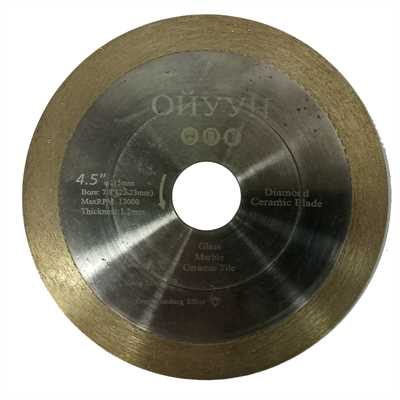 Диск 115х22,23х1,2 ОЙУУН с фланцем 50115 - фото 17680