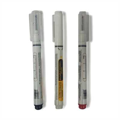 Комплект маркеров строительных (черн, красный, белый) 01414