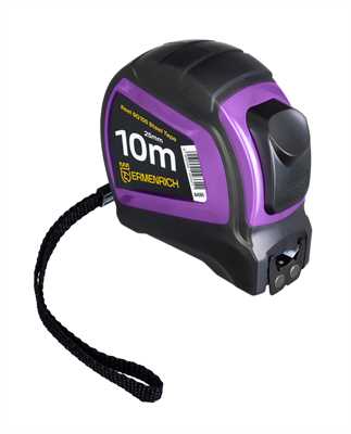 Рулетка Ermenrich Reel SQ100, фиолетовый 01463