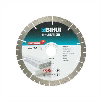 Диск алмазный BIHUI, 130х1,8х20мм 01484