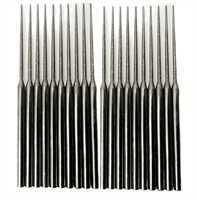 Набор алмазных иголок (фрез) для гравера DLT, 1мм, 20 шт 00731