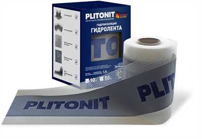 PLITONIT Гидролента - 10 м 01559