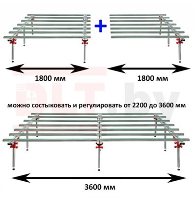 Стол с керамогранитом круглый