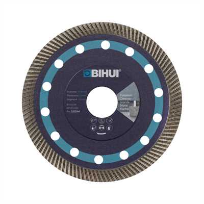 Алмазный диск BIHUI SUPER THIN TURBO, 125мм - фото 9895