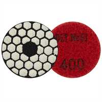 Алмазный гибкий шлифовальный круг для гравера DLT №51, #400, 50мм