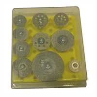 Набор алмазных дисков для гравера, 10 шт. от 16 до 40мм