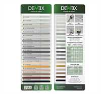Палитра затирок DEMEX глянец 01278
