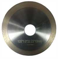 Диск отрезной HotPress Bronze 105х22,23х1мм (для мокрорезов) 01358