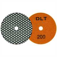 АГШК DLT №3, сверхгибкие, для сухой шлифовки, #200, 100мм 01388