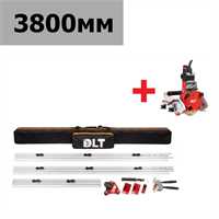 Универсальный комплект для резки крупноформатной плитки RailMax 3,8 (ручная каретка, электрическая каретка, рельсы) 14955