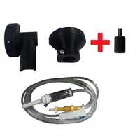 Комплект кожухов для гравера G-500 с водоподачей + переходник с М4,8 (наружная) на М3 (внутренняя) 21072