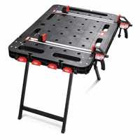 Складной рабочий стол (Верстак) DLT FoldPro с струбцинами и упорами 01541