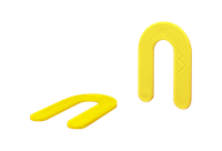 Подкова для плитки TLS-Profi 1 мм, 100 шт. 01623