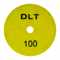 АГШК DLT №3, сверхгибкие, для сухой шлифовки, #100, 100мм 01387