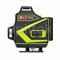 ЛАЗЕРНЫЙ УРОВЕНЬ (НИВЕЛИР С ЗЕЛЕНЫМ ЛУЧОМ) DLT MW-94D PRO (360°) 00040